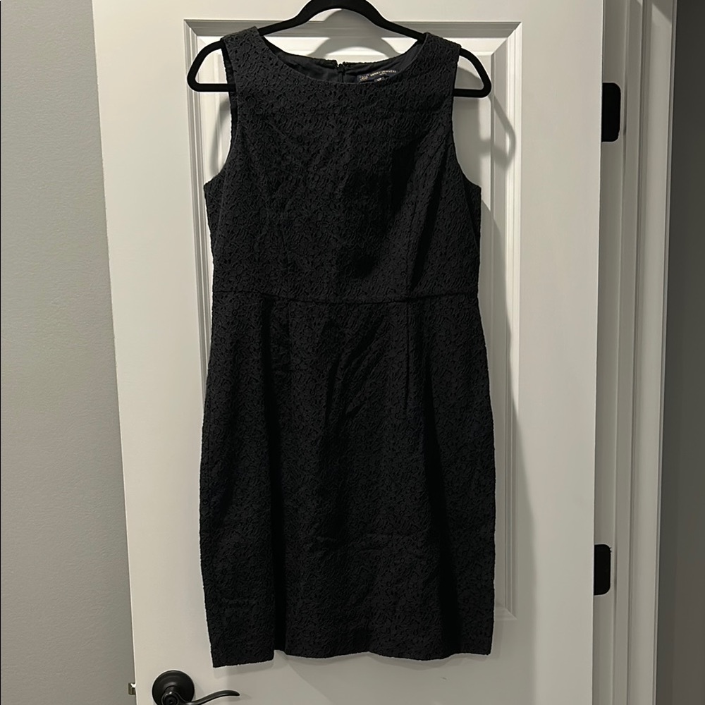 Brooks Brothers Black Shift Dress